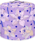 Purple Floral Dust Cover Instant Pot Heavy Duty Waterproof Dust Pressure Cooker Cover Case for Instant Pot Pressure Cooker Instant Pot Appliance Covers Pressure Cooker Size L