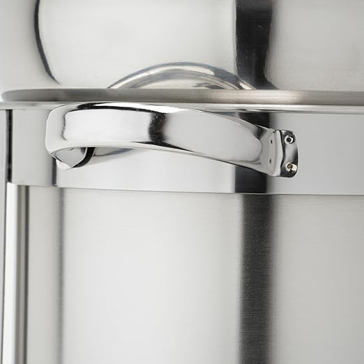 Winco 207 Stainless Steel Soup Warmer, 7-Quart, Medium