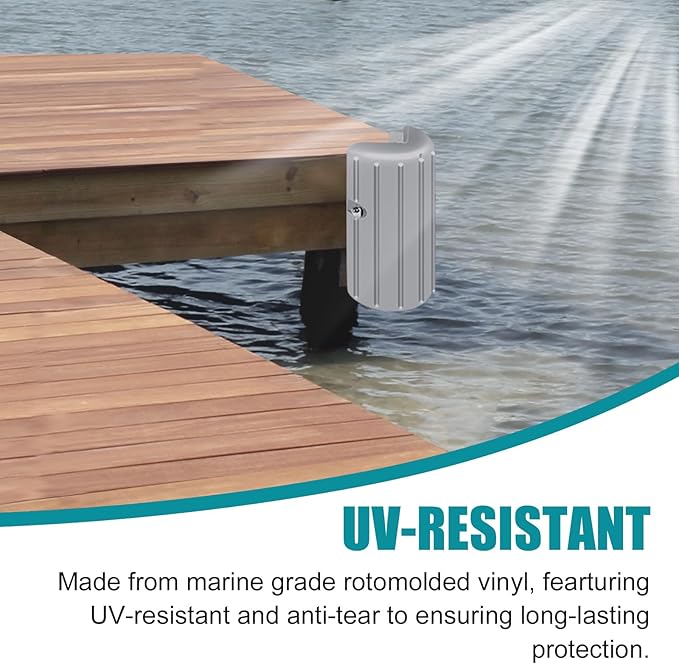 Corner Dock Bumper Fender, Inflatable Protection,Marine Corner Dock Fender Bumper, Protect Docks & Ships from Damage Caused collisions