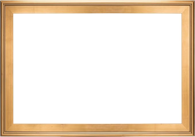 Creative Mark Plein Air Style Frame, Hand Leafed Gold, 24x36-2.75" Wide Moulding with 1/2" Rabbet Depth, Open Back W/O Glazing, Museum Quality, For Art Panels, Stretched Canvas, Pictures & More
