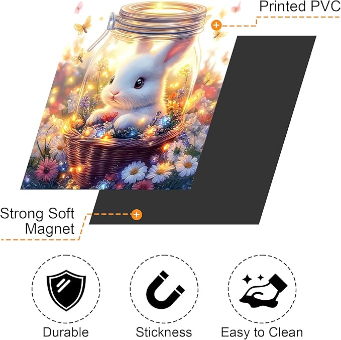 Dishwasher Magnet Sticker Cover Panel Decal Refrigerator Magnetic Sticker Decorative for Kitchen Decoration,Fridge Door Cover, Appliances Stickers 23"x26"