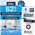 Integra Boost 2-Way Humidity Control Pack – Patented Technology for Humidity Control – Preserve Flavor & Maintain 62% RH – Moisture Absorber for Herbs, Spices & More – 2 Gram (Pack of 50)
