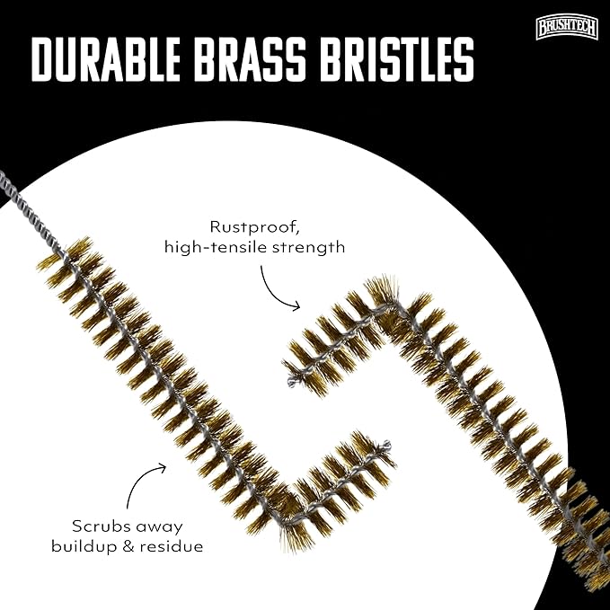 Brushtech B53C High Temperature Brush for Cleaning Fryer Coils