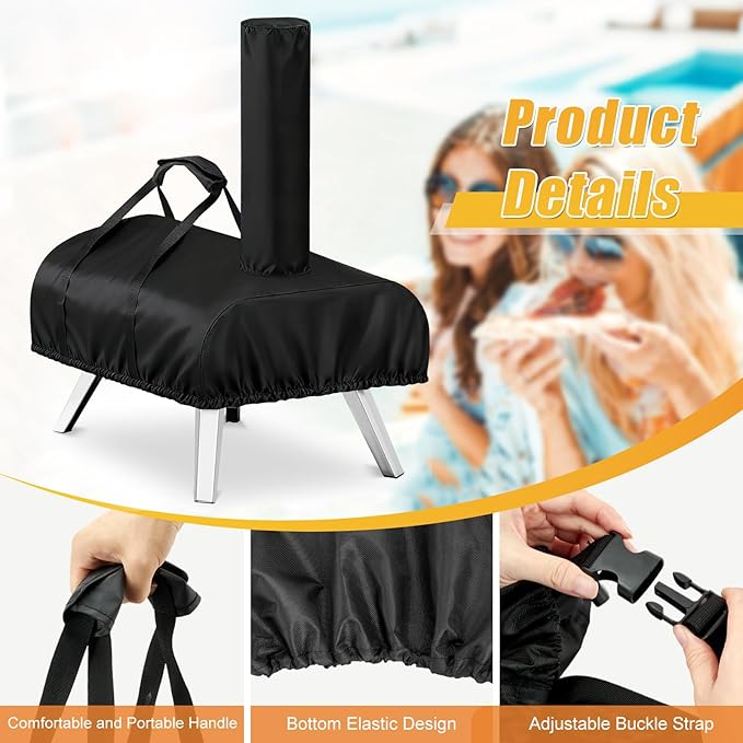 Pizza Oven Cover for Elevon,TwoPone Waterproof Pizza Oven Accessories Carry Cover for Outdoor