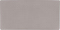 Achim Home Furnishings Woven-Embossed Faux-Leather Anti-Fatigue Mat - 20in x 39in - Grey
