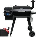 Z GRILLS Wood Pellet Grill & Smoker, PID V3.0 Controller, Meat Probe, 8 in 1 Outdoor BBQ Grill Auto Temperature Control, 459 Sq in Black, 450A