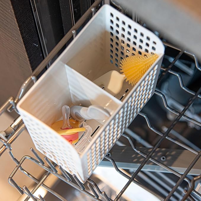 Donxote Chopstick & Straw Dishwasher Basket – Small Utensil Holder for Easy Washing, Drying, and Storage – Dishwasher-Safe Basket for Chopsticks, Straws, and Small Items
