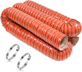 NOWBALL 3.5in Automotive Air Duct Hose, Length 3 Meter-10ft, 3.5" Silicone Flexible Cooling Ducting, 89mm High Heat Brake Exhaust Hose for Car, Garage, Dryer Air System
