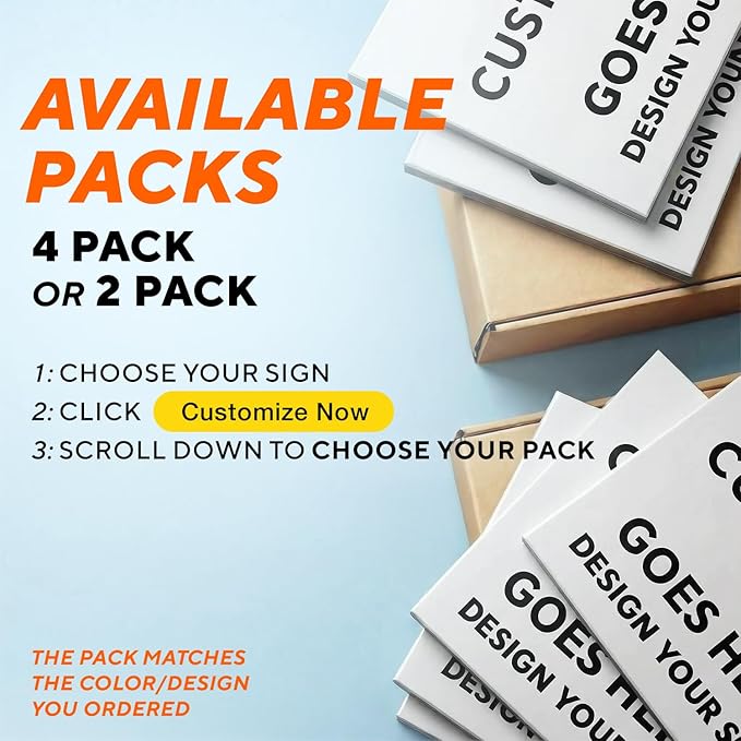 Custom Metal Signs, Personalized Aluminum, Customized Safety, Business Signs, Waterproof Outdoor, White Aluminum (18x12 In)