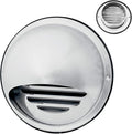 Fits 5" Neck Dryer Duct | Stainless Steel Round Exhaust Air Dryer Vent Cover Hood with Rubber Seal - Rust-Resistant, Weatherproof and Efficient Airflow Exterior Wall Outlet Duct Ventilation Grille