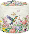 Appliance Dust Covers for Air Fryer & Pressure Cooker, Small Appliance Covers with Pockets Fits Pressure Cooker (6 Quart) and Extra Accessories - Hummingbird Floral