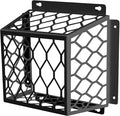 Dryer Vent Bird Guard – Steel Exhaust Vent Cover for 3" to 4" Dryer & Bathroom Vents, Keeps Birds and Small Animals Out, Galvanized Metal Cage, 7"x7"x5" (Black-1PCS)