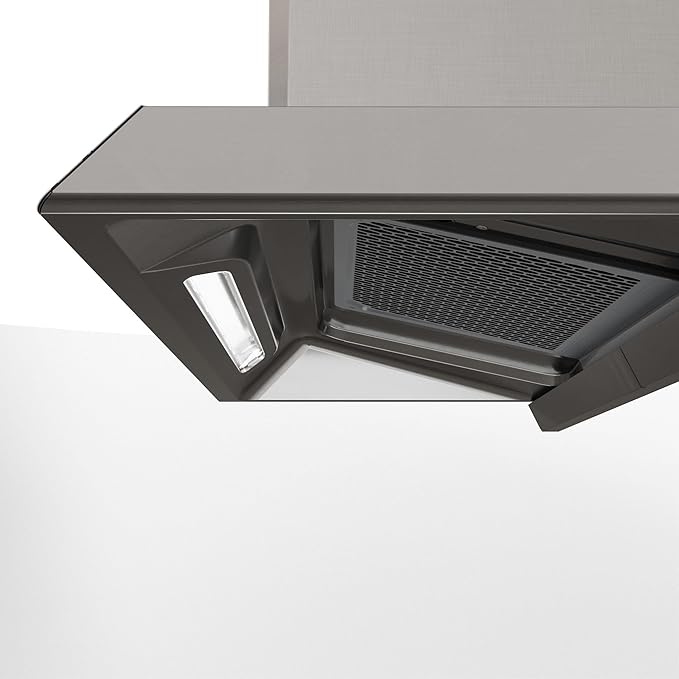 FOTILE EMG9050 36" Wall-mount Range Hood 1300 CFMs with Motion Control, 2 Speed Settings and Auto Turbo Mode | Auto-adjustable Capture Shield Technology | Delay Shutoff and Detachable Oil Plate