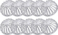 10 Pack Floor Sink Strainer Floor Drain Strainer Heavy Duty Aluminum Dome Sink Drain Strainer Floor Drain Cover for Kitchen, Bar, Outdoor Garden or Bath 5-1/4" Diameter x 2-1/4"H