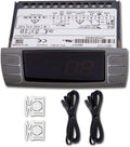 for Dixell XR06CX-4N1F1 Temperature Controller, Fit for 120V 50-60hz Commercial Refrigerators/Freezer,for Dixell Temperature Controller with Sensor Probe (4N1F1)