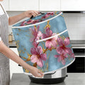 Rice Cooker Cover, Dust Cover for Kitchen Appliances with Handle and Storage Pocket, Easy to Clean Kitchen Decor Gift, Fits 3-6-8 Quart Instant Pot, Slow Cooker and Air Fryer