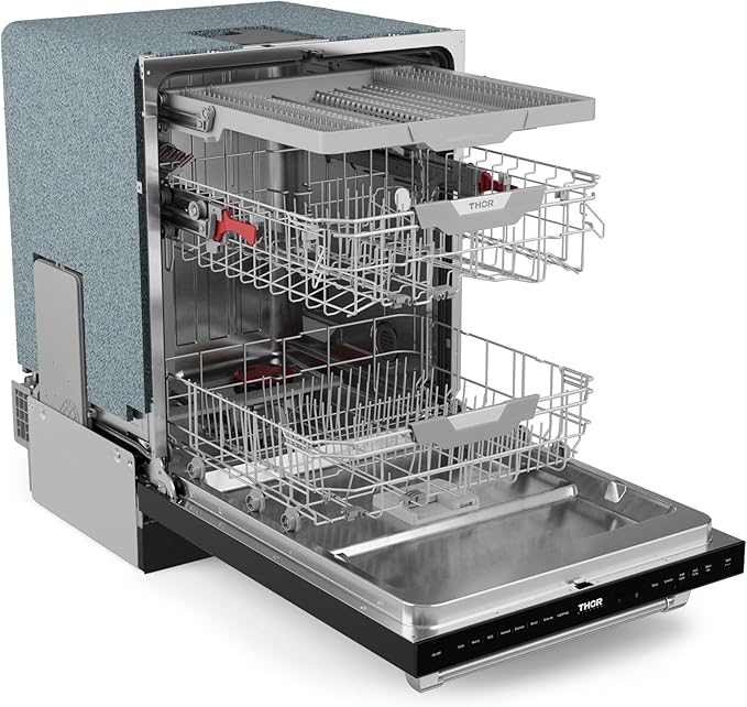 Gordon Ramsay by THOR Kitchen 24 Inch Dishwasher Black/Stainless Steel