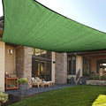 LOVE STORY Custom Size 9' x 17' Piquant Green Sun Shade Sail Canopy Commercial Rectangle Sail Shade Fabric for Patio Garden Backyard Pool (Customized)