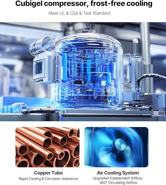 VEVOR 48"W Commercial Refrigerator, 12.5 Cu. Ft Sandwich Prep Refrigerated Table, Mega Top Food Prep Fridge with 12 Pans and Cutting Board, Stainless Steel Salad Prep Cooler for Restaurant, Food Truck