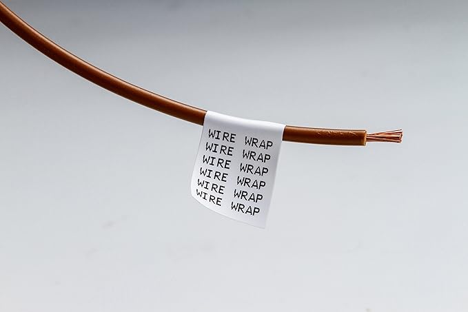 Brady Authentic (M21-750-499) Multi-Purpose Nylon Label for General ID, Wire Marking, and Lab, Black on White- Designed for M210, M210-LAB, M211, BMP21-PLUS and BMP21-LAB Printers, .75" W 16' L