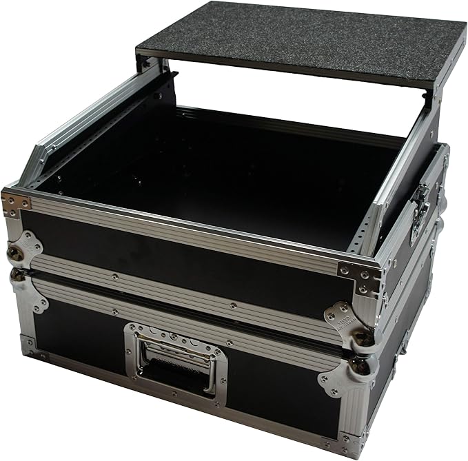 Harmony Audio HC19MIXLT Flight 11U Universal 19" Mixer Glide Laptop Stand Custom Case