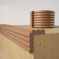 Baby Proofing Wall Corner Protector,Edge Guard Corner Protector,6.56ft Thinken Soft Corner Protectors Pre-Taped Soft Rubber Foam Edge Cushion for Furniture (Brown-L, 6.56Ft x 7.8" W x 0.47" Th)