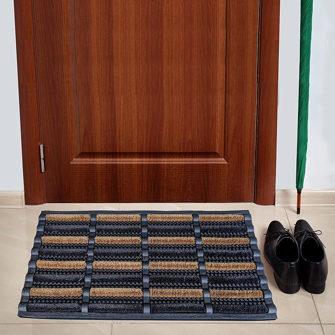 FOOTMATTERS Ninamar Mud Scrubber Tray Mat – 29.5 x 17.5 inch - 2 Pack
