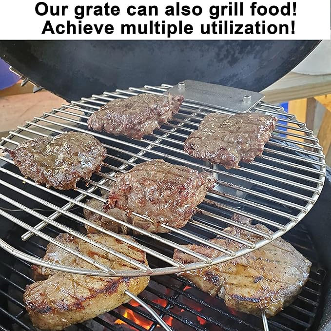 Accessories Kit for Weber 14'' Smokey Joe/Smokey Joe Silver and Gold and Tuck-n-Carry Grills,Cooking Grate and Charcoal Grate Replacement Parts for Weber 7431 7439