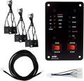RV Water Tank Monitor System Probeless Adhesive Sensors with Smart M Board and 15' Wire Extension | RV Level Monitor System | Water Tank Level System | Probless Monitoring System