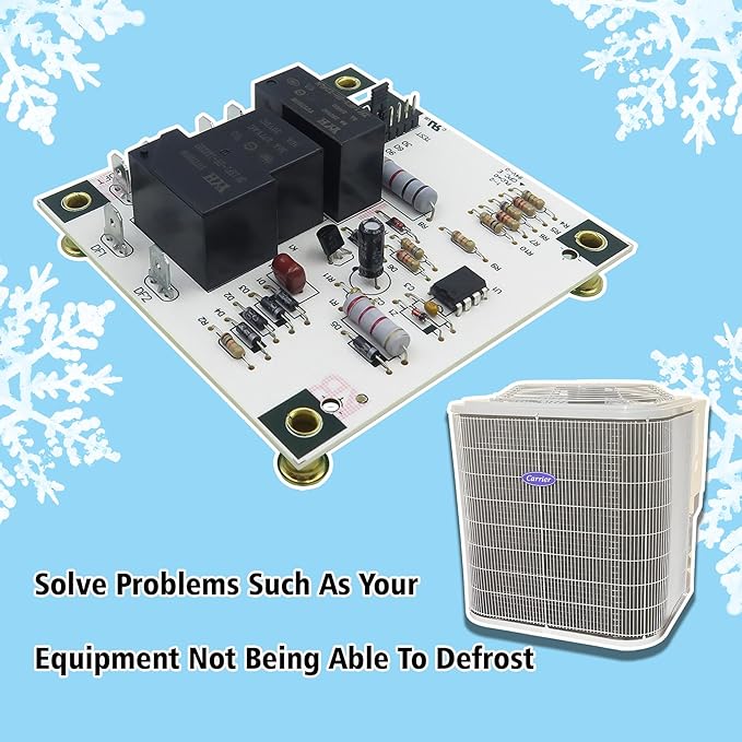 Defrost Control Board PCBDM101S UpgradeCompatible with Goodman Circuit Board PCBDM101 PCBDM101S