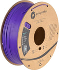 Polymaker ABS Filament 1.75mm Purple, 1kg 3D Printing Filament, PolyLite ABS 3D Printer Filament, Heat Resistant, Strong & Durable, Dimensional Accuracy +/- 0.03mm