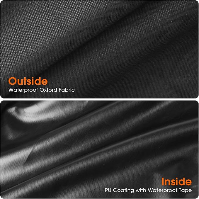 Outdoor Prep Table Cover 48 inch,Waterproof Stainless Steel Table Cover,Outdoor Pizza Oven Grill Tables Covers - 48 X 24 X 35 Inch