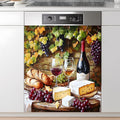 Dishwasher Magnet Sticker Cover Panel Decal Refrigerator Magnetic Sticker Decorative for Kitchen Decoration,Fridge Door Cover, Appliances Stickers 23"x26"
