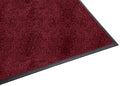 Guardian Platinum Series Indoor Wiper Floor Mat, Rubber with Nylon Carpet, 3'x18', Burgundy
