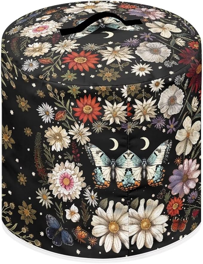 Butterfly Dust Cover Instant Pot Heavy Duty Waterproof Dust Pressure Cooker Cover Case for Instant Pot Pressure Cooker Instant Pot Appliance Covers Pressure Cooker Size M