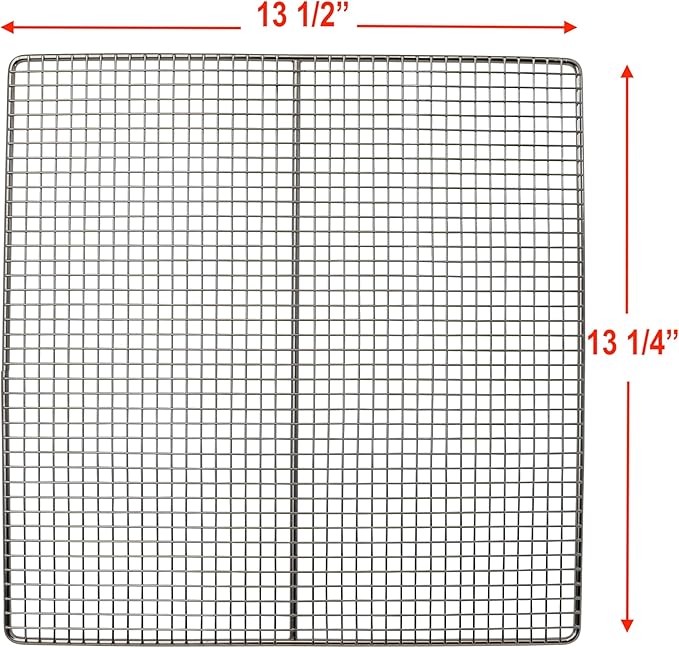 Kitchen Basics 101 Deep Fryer Screen 13-1/4 by 13-1/2-Inch, Replaces Pitco Fryer Crumb Screen OEM Quality Part (4)