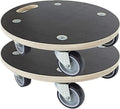 Furniture Moving Dollies,Wooden Movers with 4 Silent Wheels, 15 Inch, Holds 1102 Lbs per 2 Sets，Heavy Duty Dolly for Piano, Couch, Fridge, Washer, Plant，Easy Transportation of Heavy Items