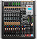 Professional Audio Mixer, 12 Channel Sound Board Mixing Console, Dual DSP Reverb Studio Mixer Board, Dual 7-Band EQ, 48V Phantom Power, 4 Group Stereo Output Input, PAD