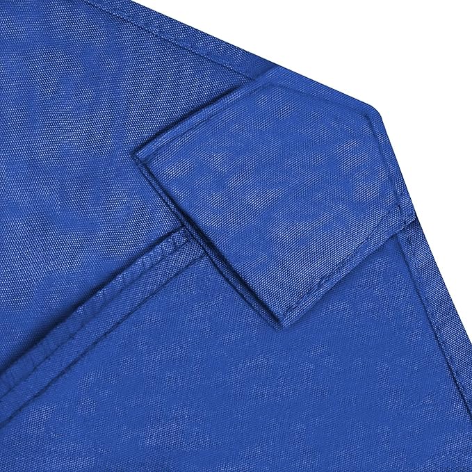 EliteShade USA 7.5FT Replacement Covers 6 Ribs Market Patio Umbrella Canopy Cover (CANOPY ONLY) (Royal Blue-8)