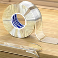 Clear Baby Edge & Corner Protector Strip - 1.8 in × 13 FT Self-Adhesive Safety Bumper, Transparent Anti-Collision Guard for Table, Cabinet, Furniture & Wall | Baby Proofing Essential