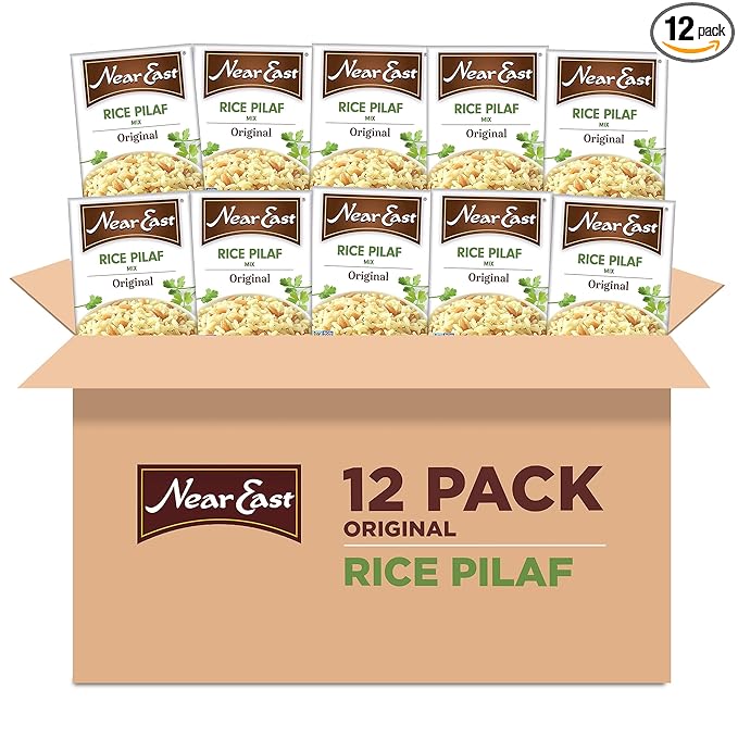 Near East Rice Pilaf Mix, Original, 6.09 Ounce (Pack of 12 Boxes)