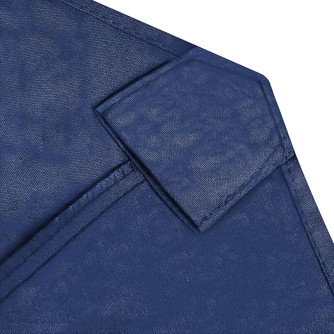 EliteShade USA 9FT Patio Umbrella Replacement Covers 8 Ribs Market Umbrella Canopy Cover (CANOPY ONLY) (Navy Blue)