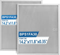 Replacement for Broan BPS1FA30 Grease Filter, 14.2" x 11.8" Aluminum Range Hood Filter Compatible with QS1 QS2 30" Series, Durable Metal Hood Filter- Blocks Grease & Filters Oven Air (2-Pk) by ENKTIK