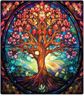 Dishwasher Magnet Cover Tree of Life Flower Magnetic Dishwasher Decorative Cover Front Dishwasher Door Cover Reuseable Dishwasher Cover Panel Decal for Kitchen Refrigerator Home Appliances 26" X 23"