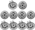 DD82-01424A Dishwasher Lower Basket dishrack Wheel/Roller Assy-（10Pack）-Compatible Replacement for Samsung Dishwasher Middle DW80R2031 Series