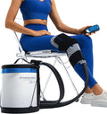 CF-1 Cold Therapy Machine for Knee Surgery Recovery, Quiet Ice Therapy System for Home Bedside Overnight Use with Programmable Timer, Large Capacity Cooling for ACL, TKR, Knee Replacement