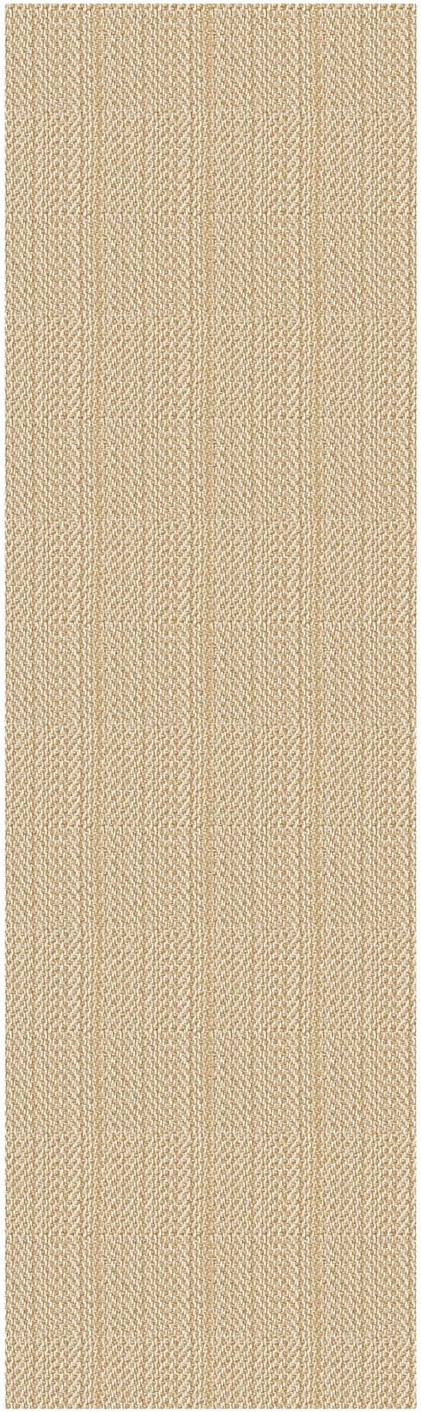 IOHOUZE Washable Runner Rug 2x10 Non Slip Rubber Backed Long Hallway Runner Entryway Runner Indoor, Kitchen Rugs Woven Cotton Floor Carpet for Hall Entrance, Warm Beige/Orange/Apricot
