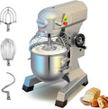 15Qt Commercial Food Mixer with Timing Function,600W Commercial stand mixer 3-Speed Adjustable,Electric Heavy Duty Dough Mixer with Stainless Steel Bowl for Bakery Pizzeria