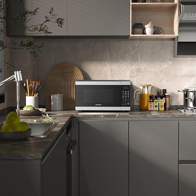 FRIGIDAIRE 2.2 Cu. Ft. Stainless Steel Microwave Oven, Multi Function, Programmable, 1,200 Watts