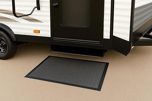 Guardian WaterGuard Indoor/Outdoor Wiper Scraper Floor Mat, Rubber/Nylon, 3'x4', Charcoal